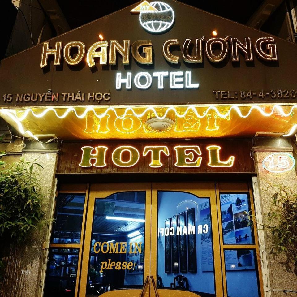 Hoang Cuong Hotel 15 Nguyen Thai Hoc Hanoi Kültér fotó