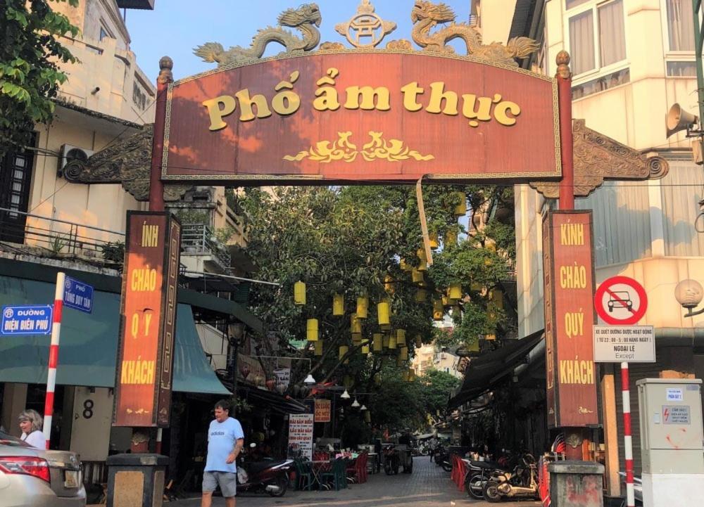 Hoang Cuong Hotel 15 Nguyen Thai Hoc Hanoi Kültér fotó